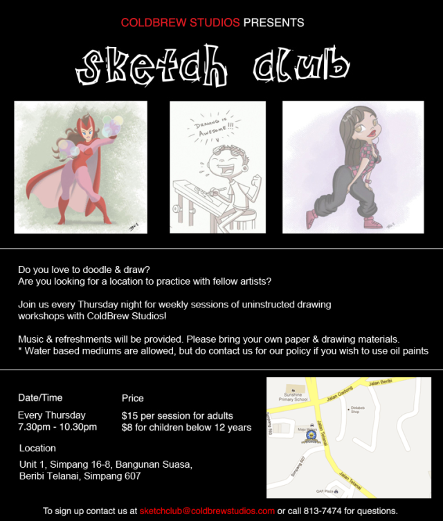 Sketchclub Poster V3